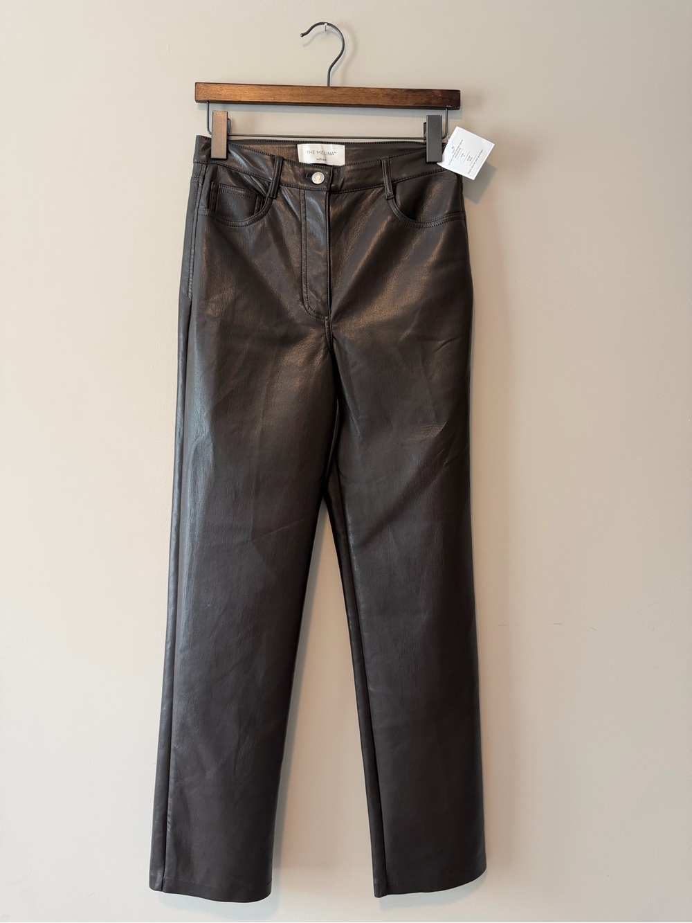 aritzia melina leather pants